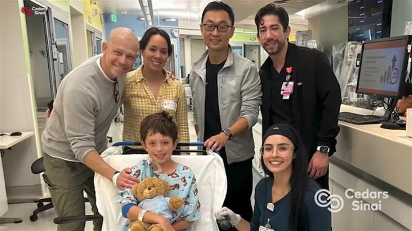 Young California boy saves father's life with stem cell donation: 'He's my hero'