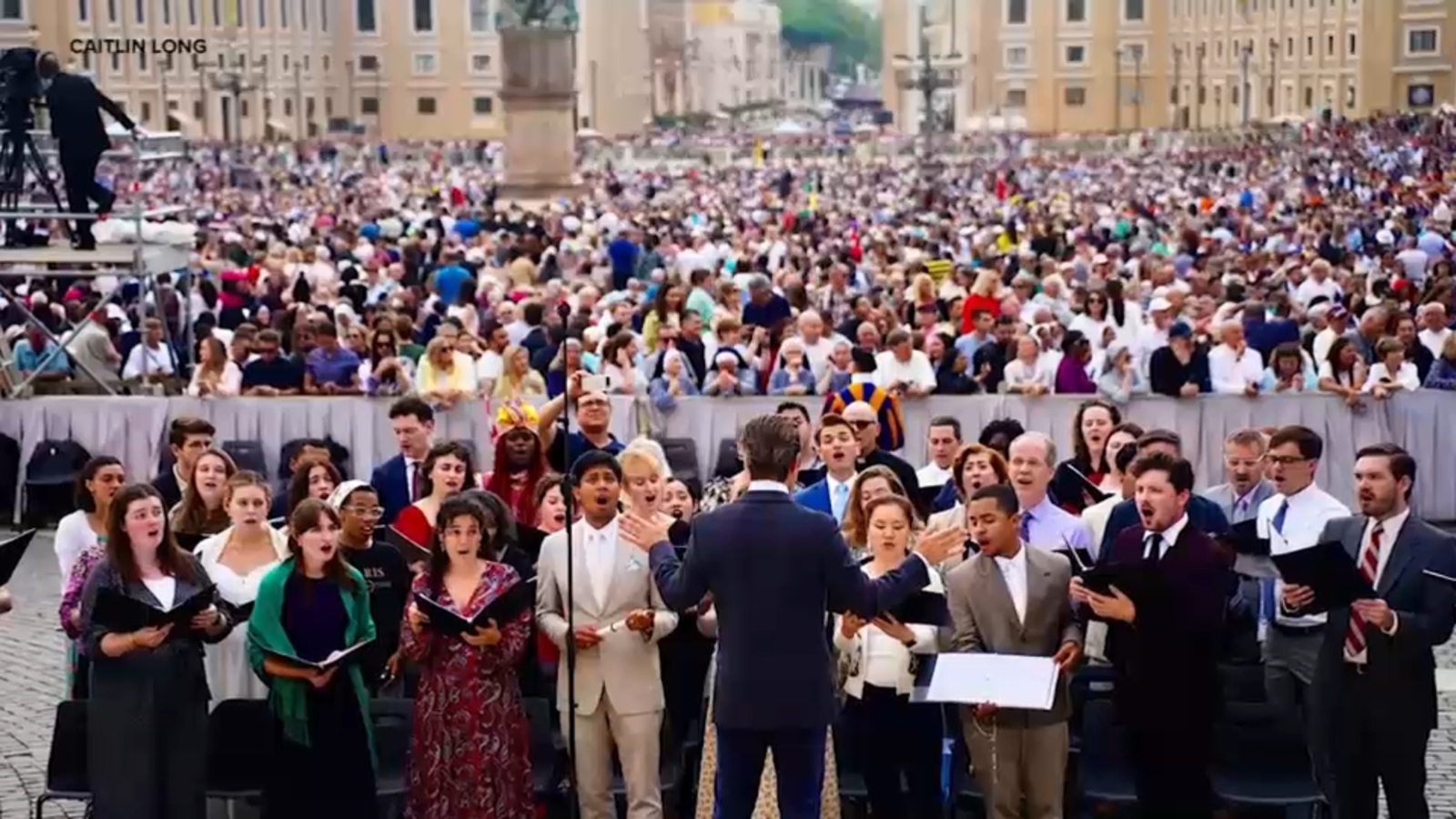 Upper West Side church choir performs original song for Pope Leo at the Vatican