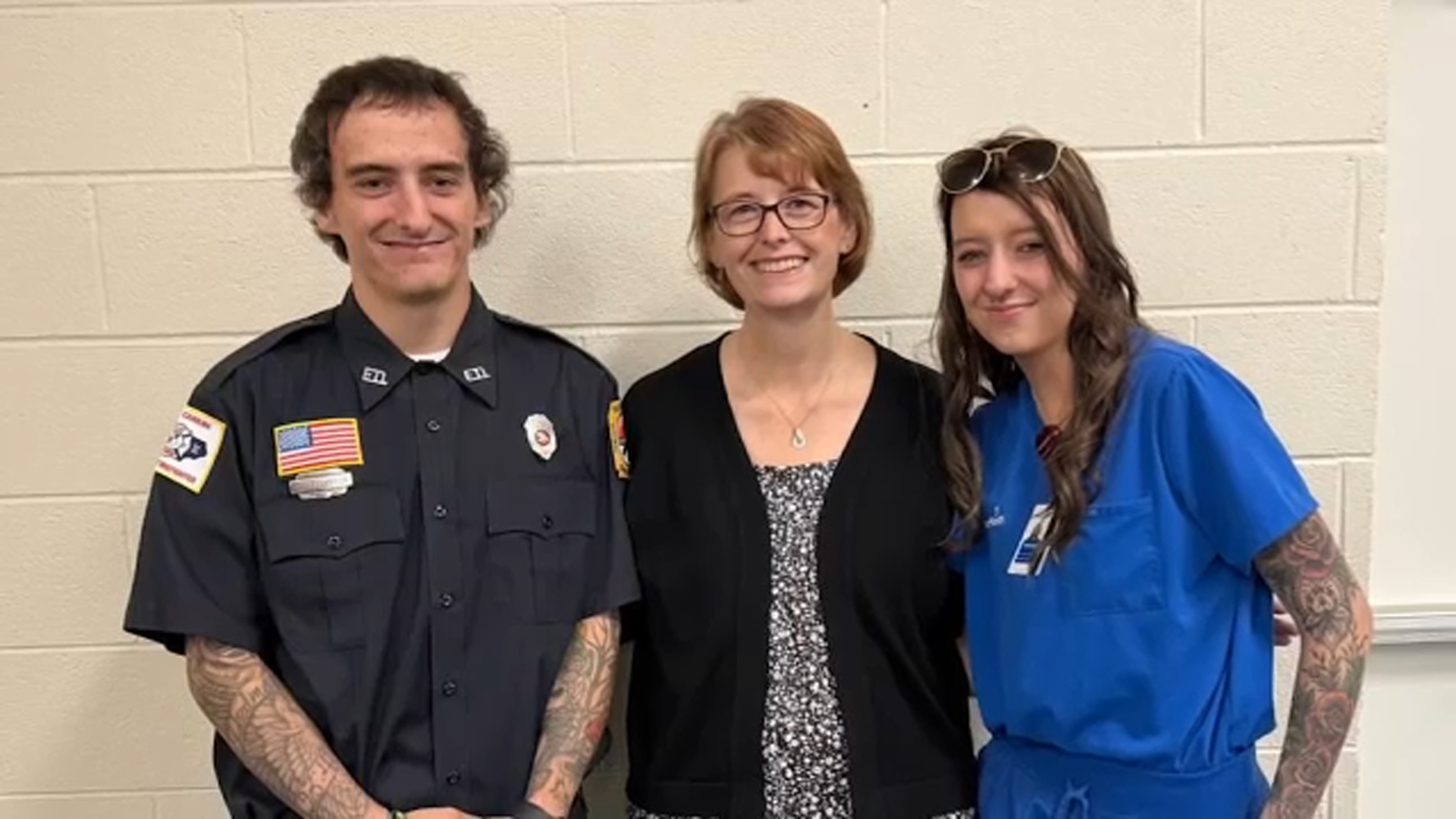 Dylan ora si sta laureando alla Fire Academy seguendo le impronte di suo padre. (Foto: Mary Garrison)