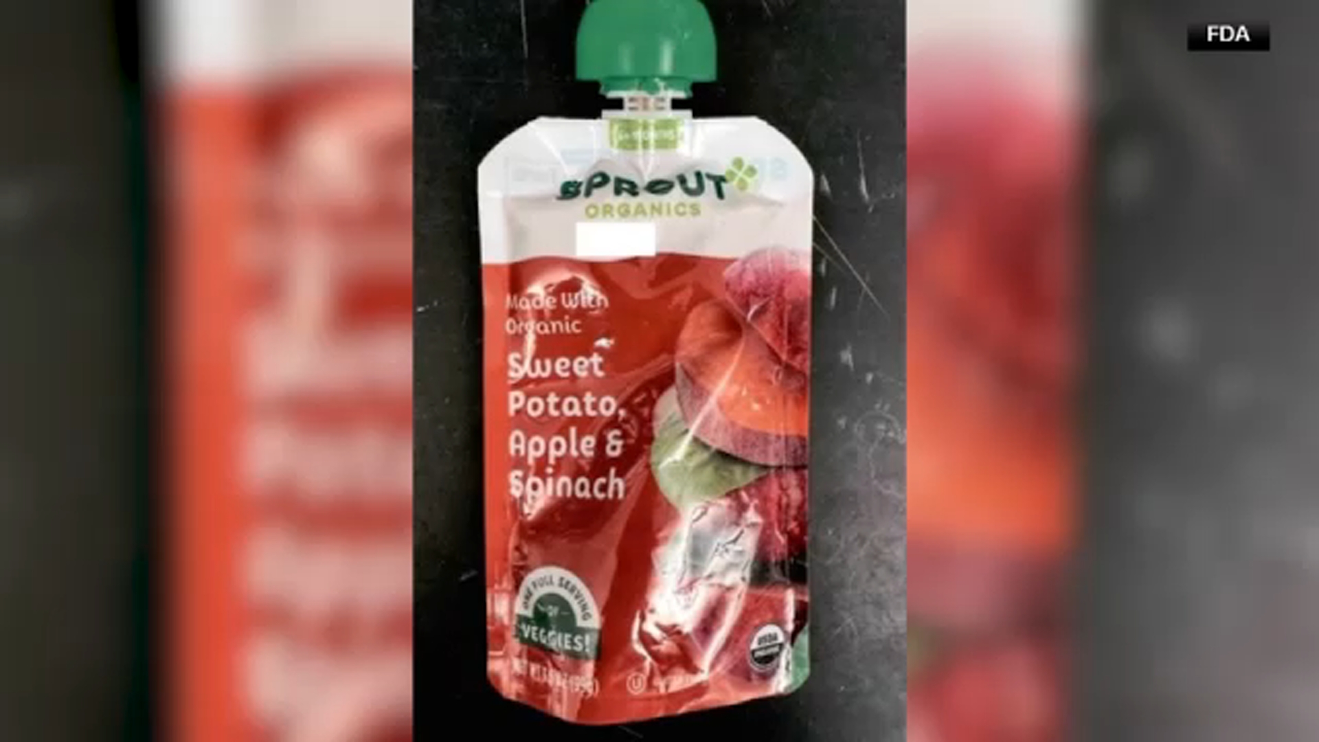Sprout Organics is expanding a recall of baby food pouches because of possible elevated lead levels.