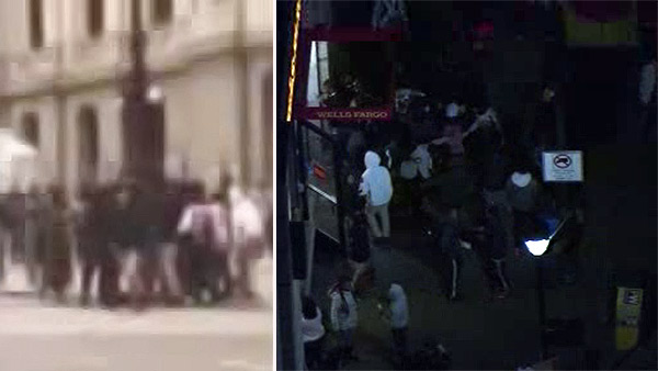 25 arrested after pandemonium in Center City