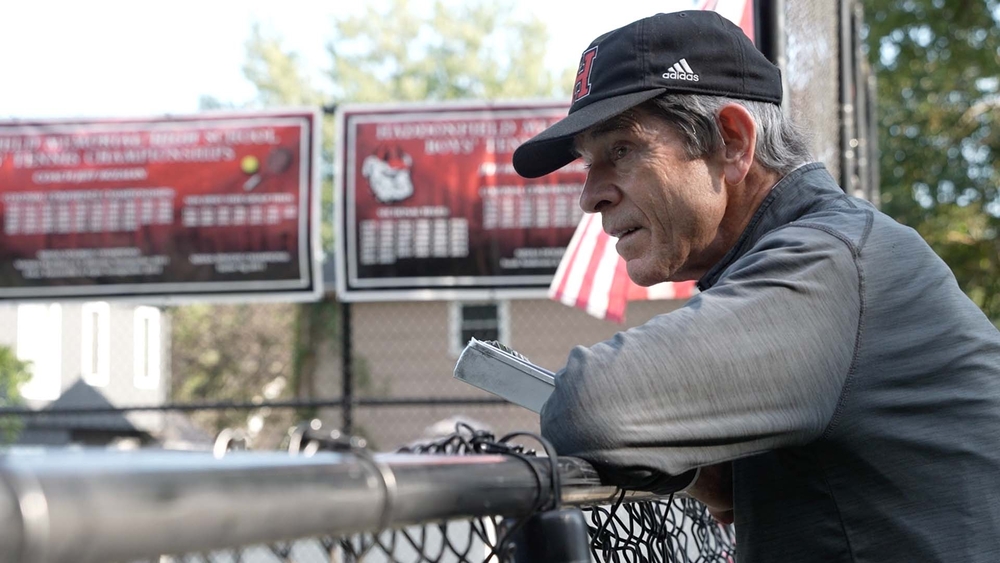 Tennis coach celebrated for 2,500 wins over nearly 50 years