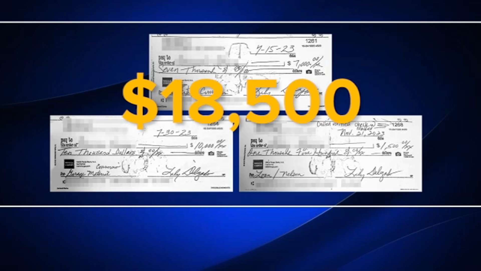 A SoCal woman says she can't retire because she was scammed out of $18,500 by someone claiming to be a building contractor.