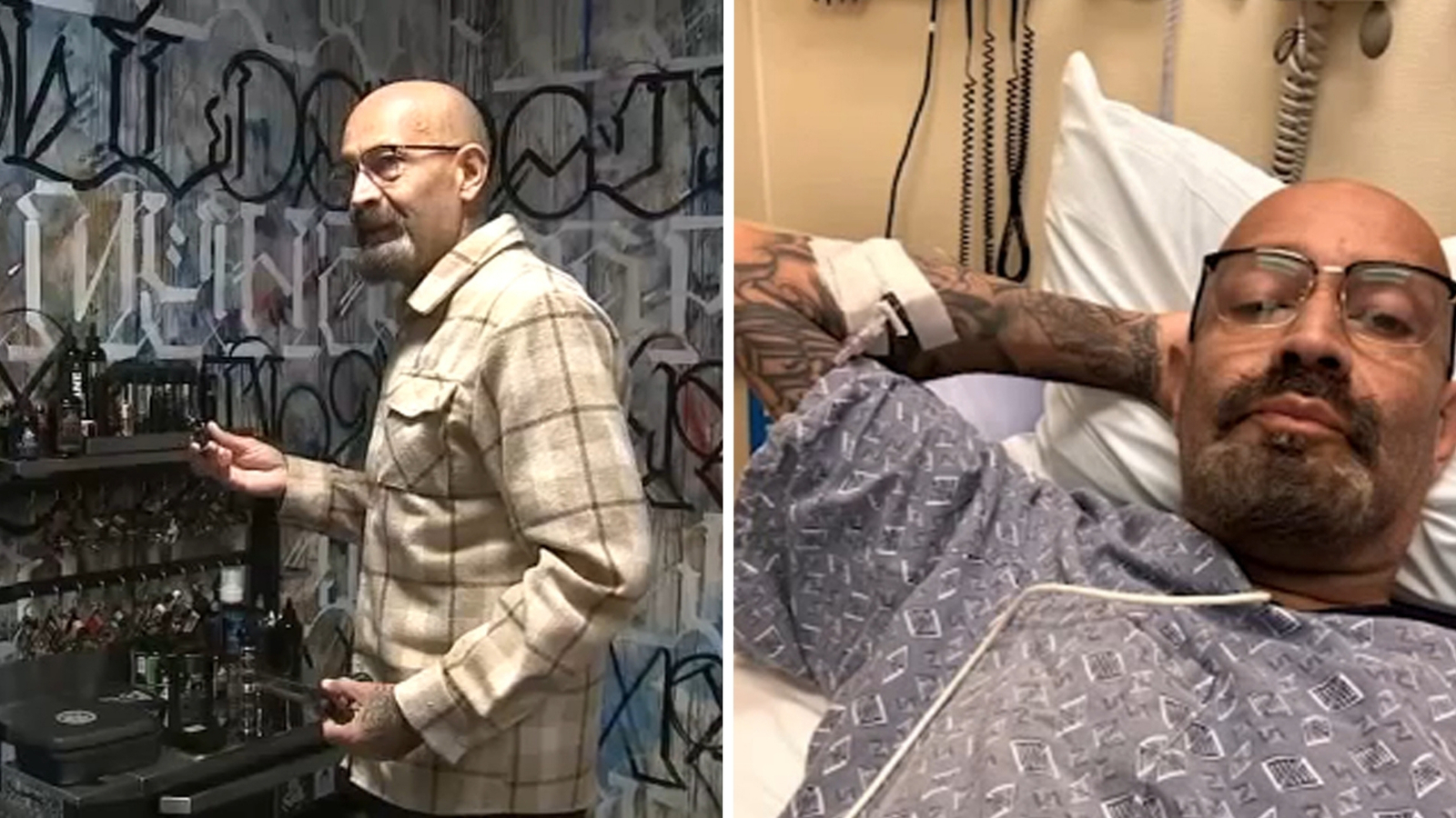 Popular Los Angeles artist Big Sleeps makes plea for a donor as he battles  end-stage kidney disease - ABC7 Los Angeles