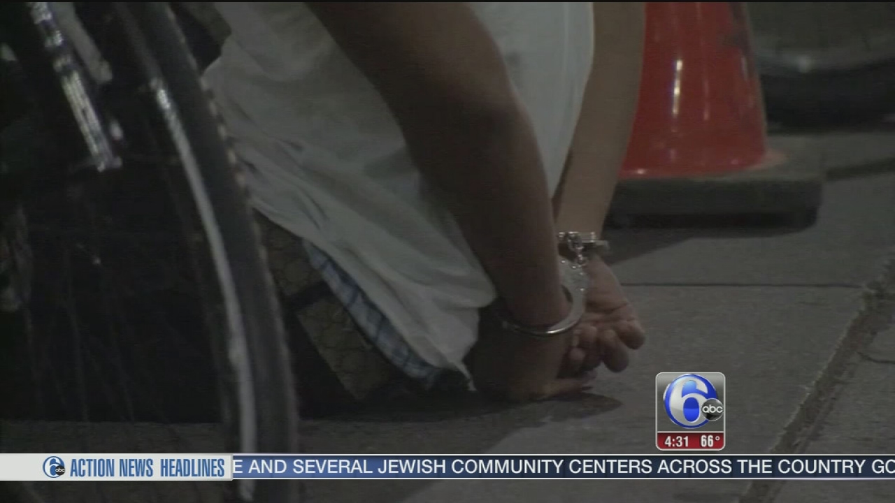 25 arrested after "pandemonium in Center City"