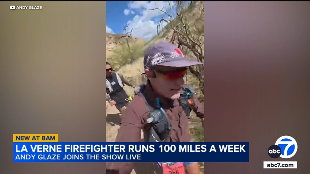 La Verne firefighter runs 100 miles a week as an ultramarathoner