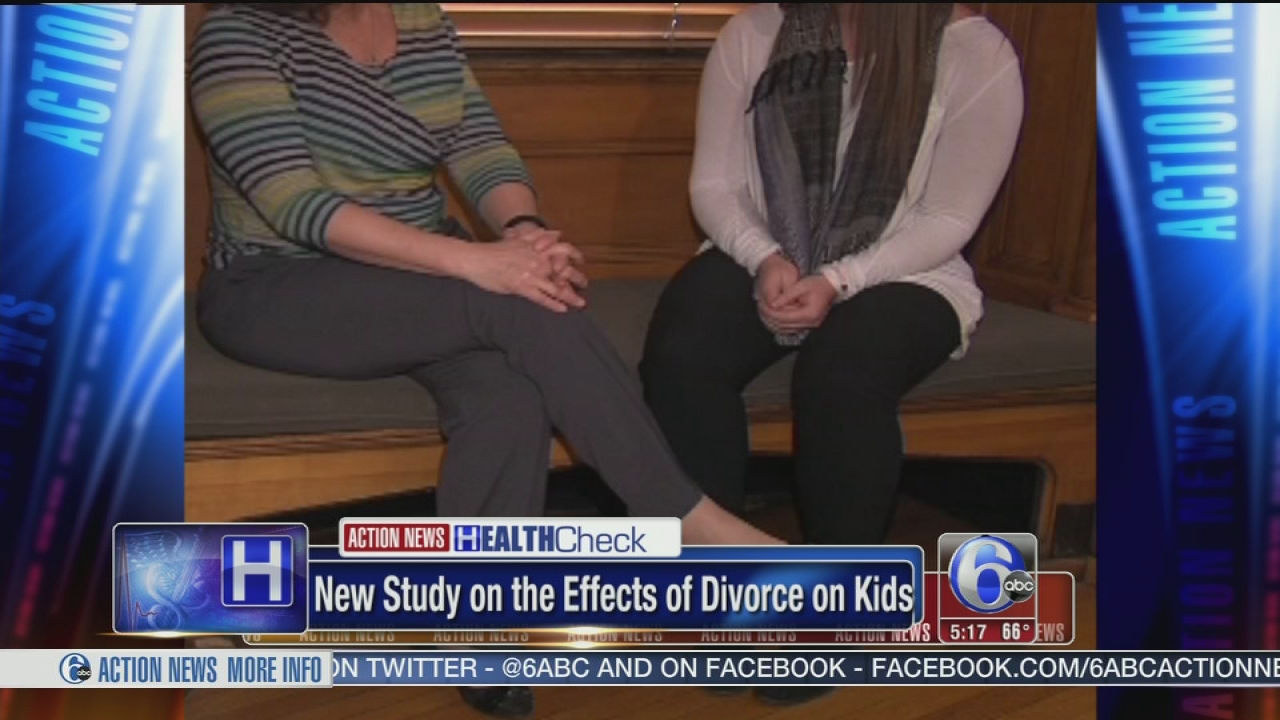 New study on effects of divorce on kids
