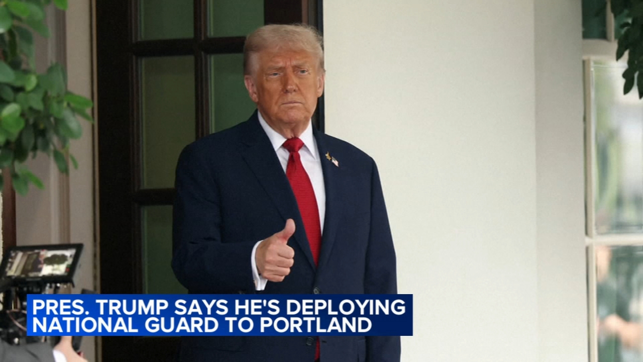 Trump says he'll send troops to Portland, Oregon
