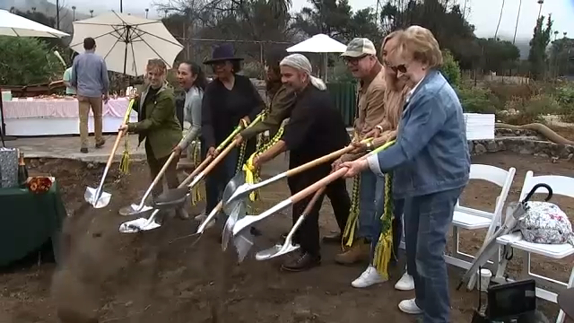 Couple breaks ground on new Altadena home after fire