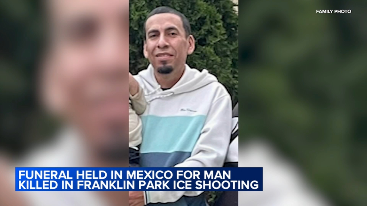 Funeral held in Mexico for man killed in ICE Franklin Park shooting
