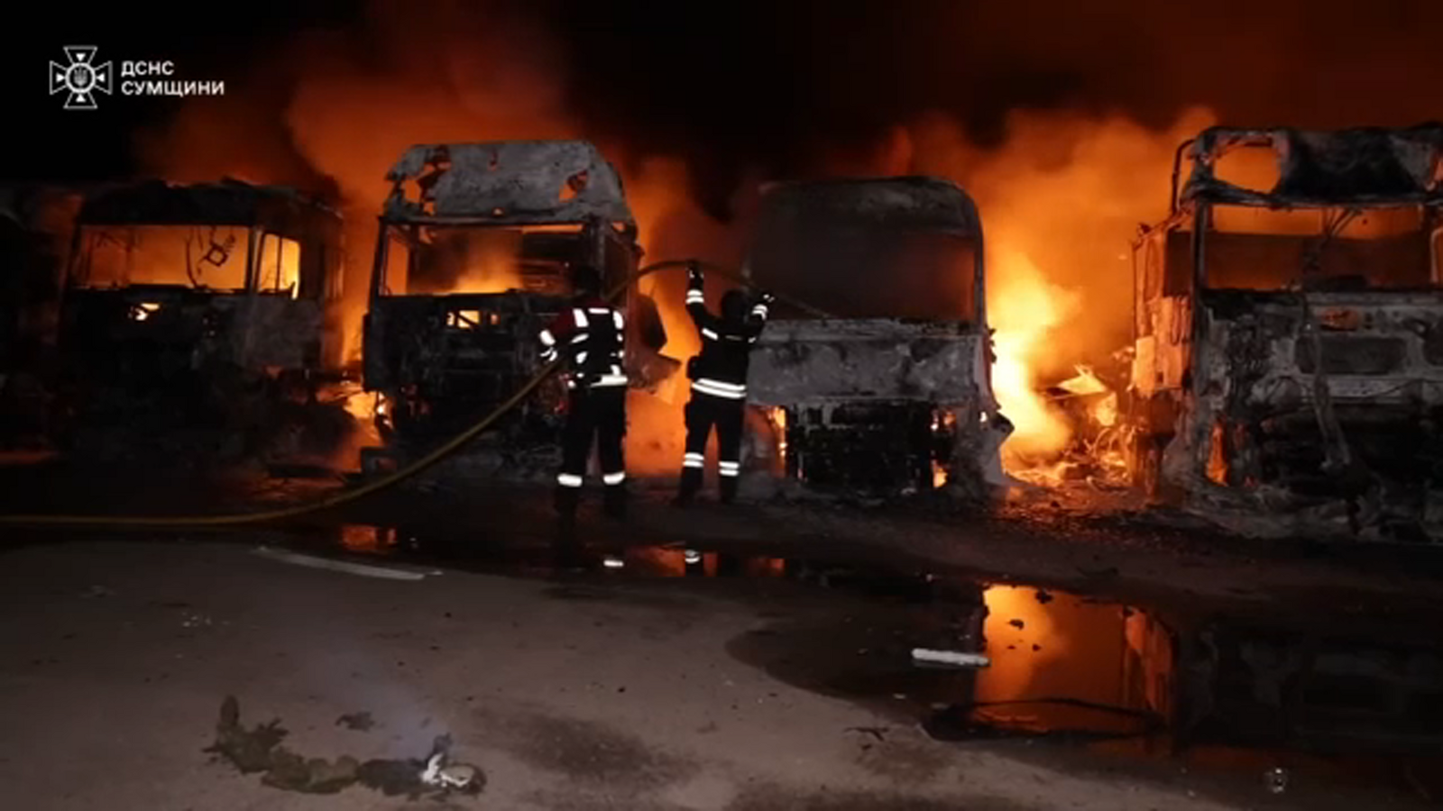 Russian drone and missile attack on Kyiv kills 4 and wounds at least 10, as other regions hit too
