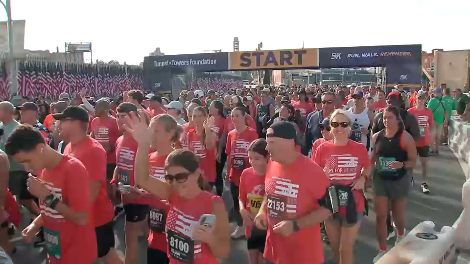 Tunnels to Towers 5K Run and Walk honors fallen 9/11 first responders on 24th anniversary