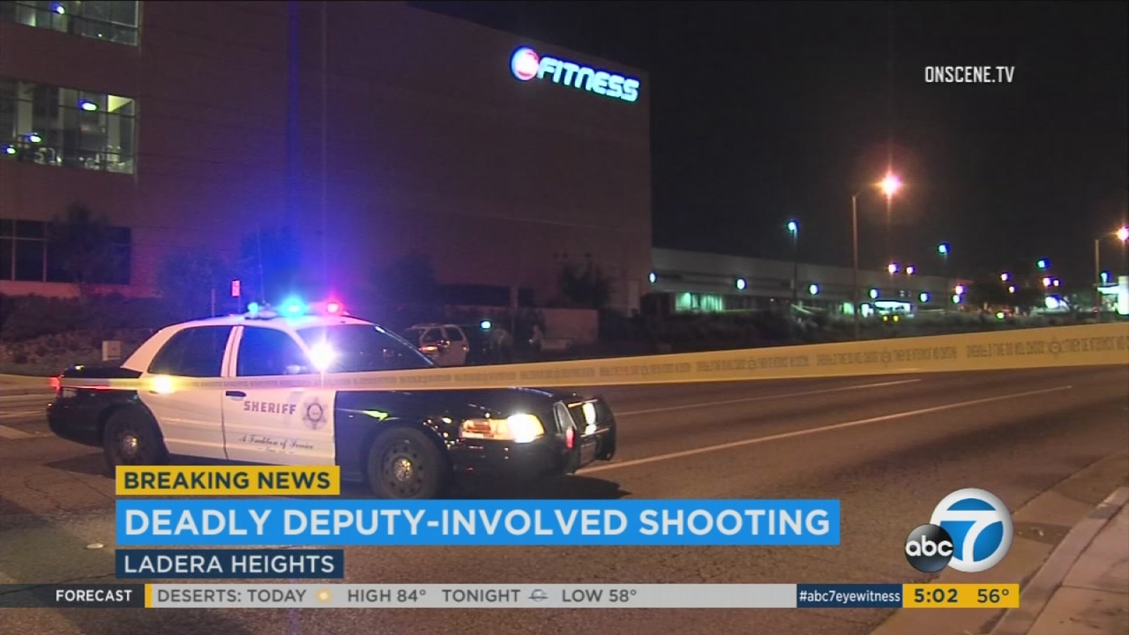 Deputies fatally shoot armed man outside Ladera Heights gym