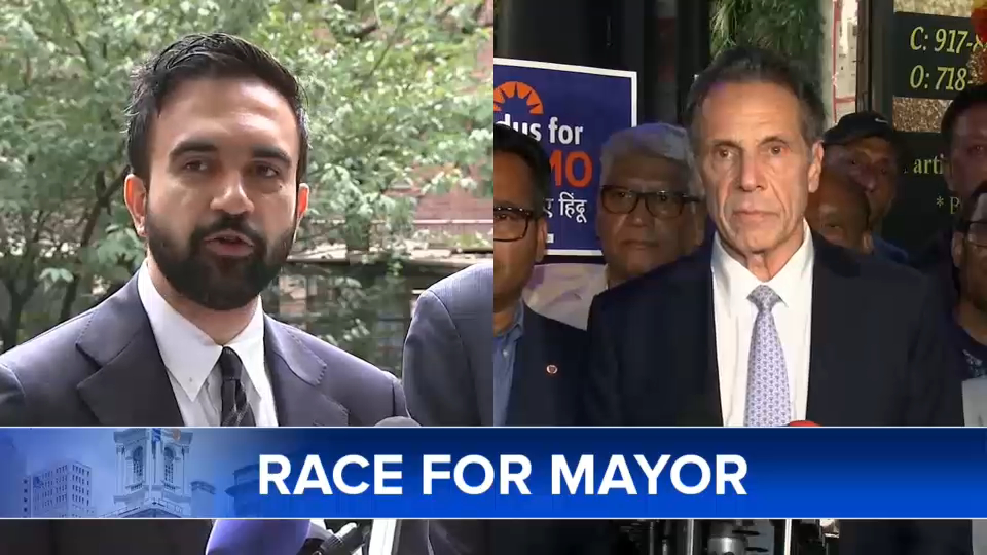Candidates ramp up attacks on each other on first day without Adams in the race
