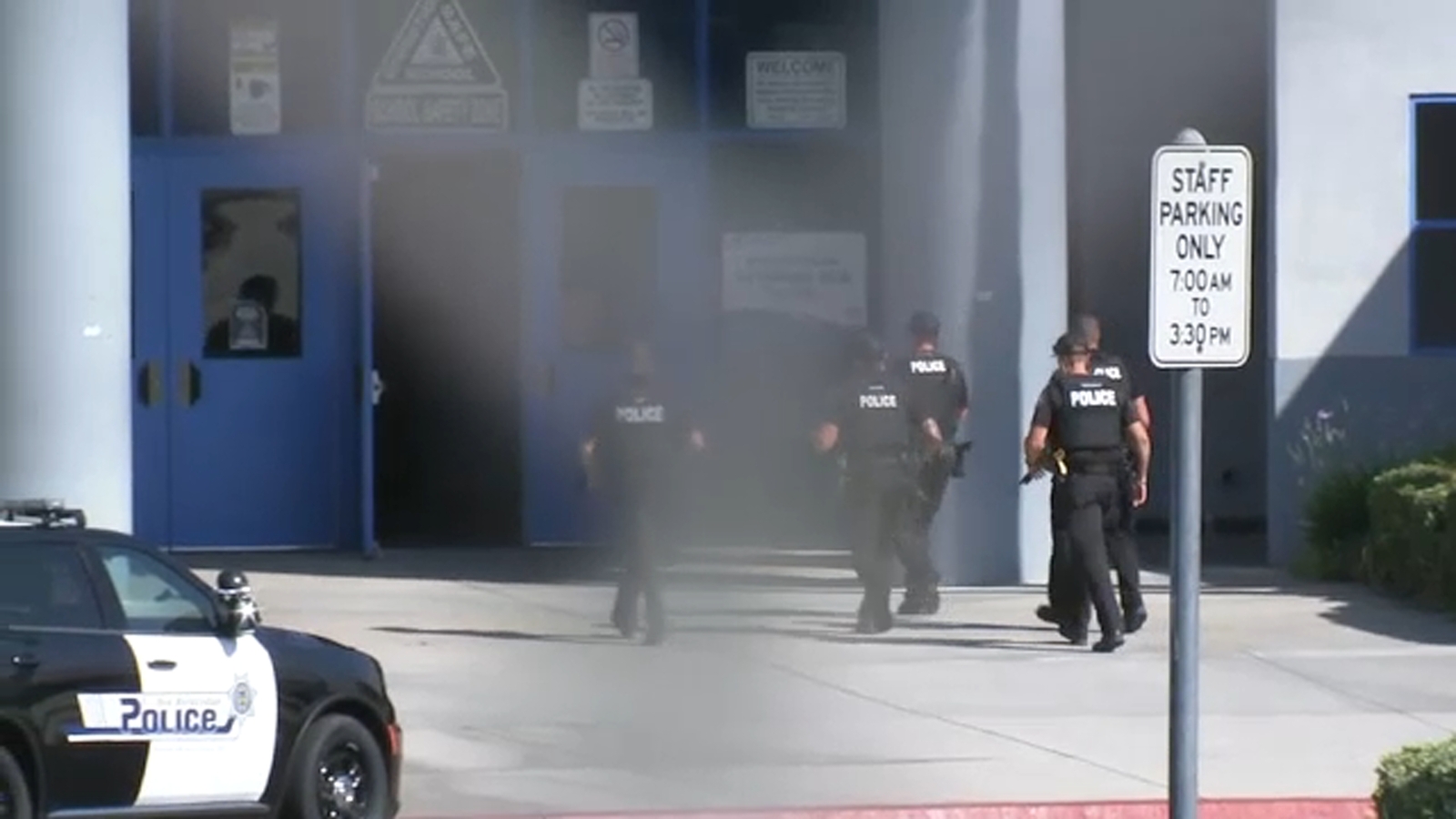 Threat of violence at Rialto High School triggers lockdown; all-clear ...