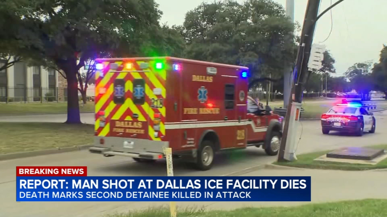 2nd detainee dies a week after Dallas ICE facility shooting