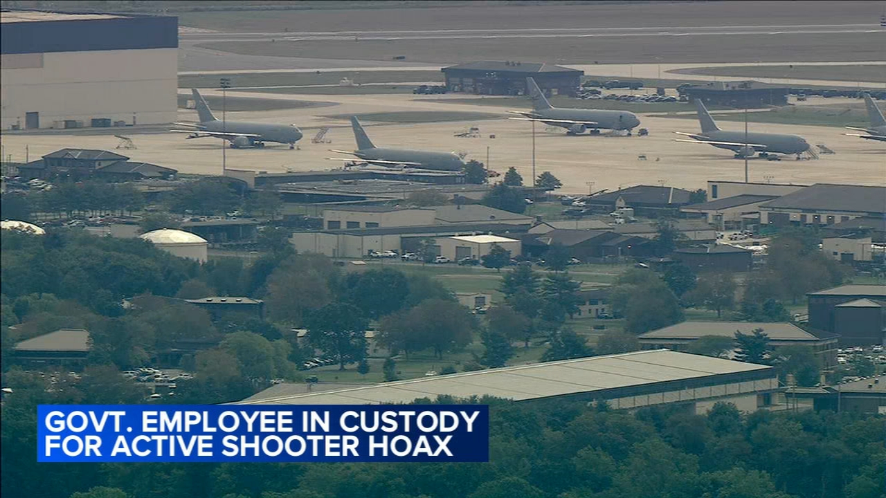 Federal worker in custody following NJ military base 'shooter hoax'