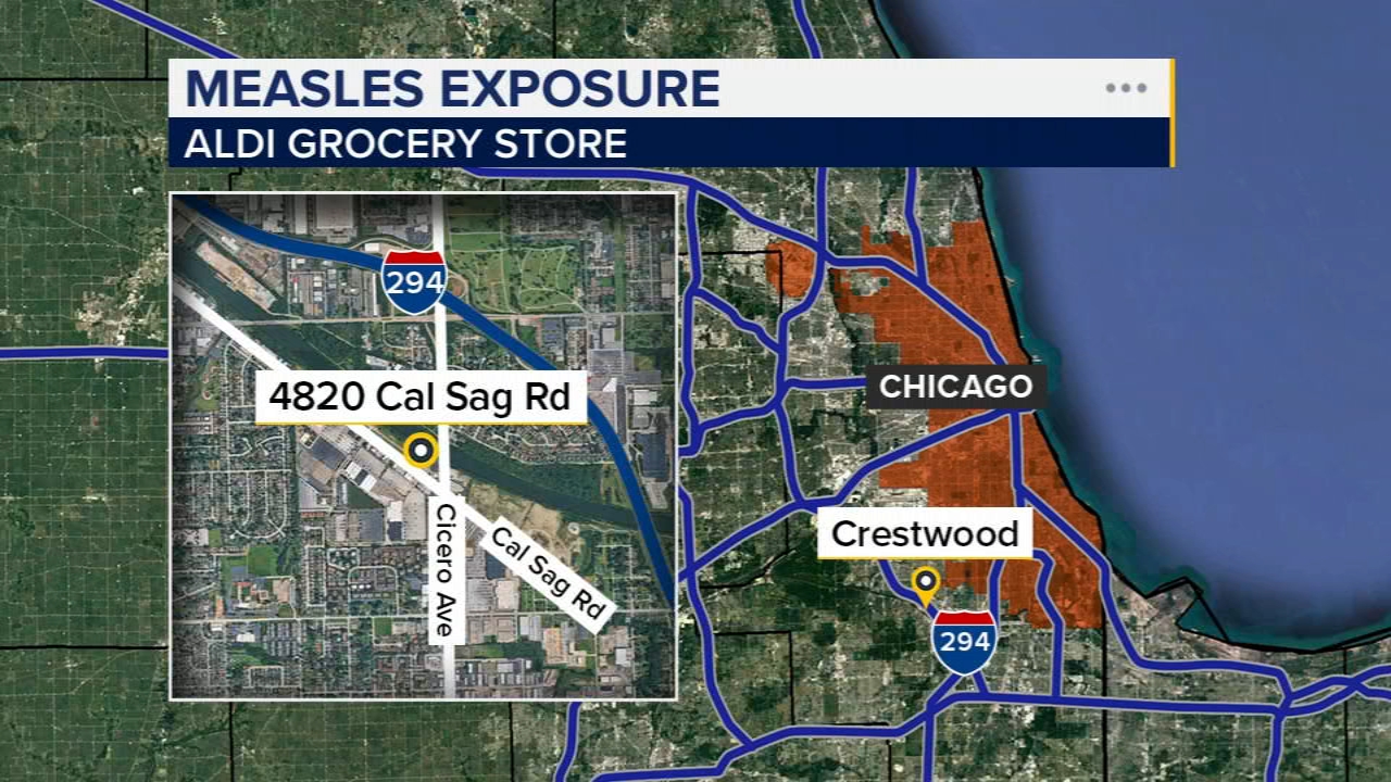 Aldi customers might have been exposed to measles, Cook Co. health officials say