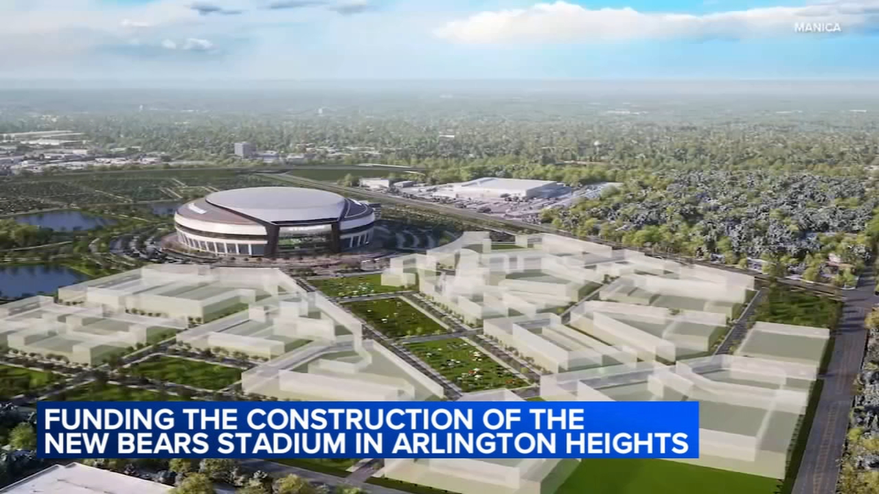Illinois, Arlington Heights leaders discuss funding new Bears stadium