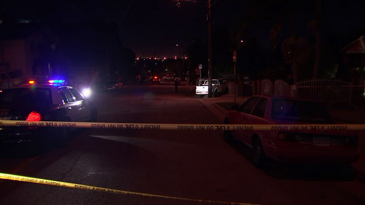 Man shot, crashes truck into wall in City Terrace