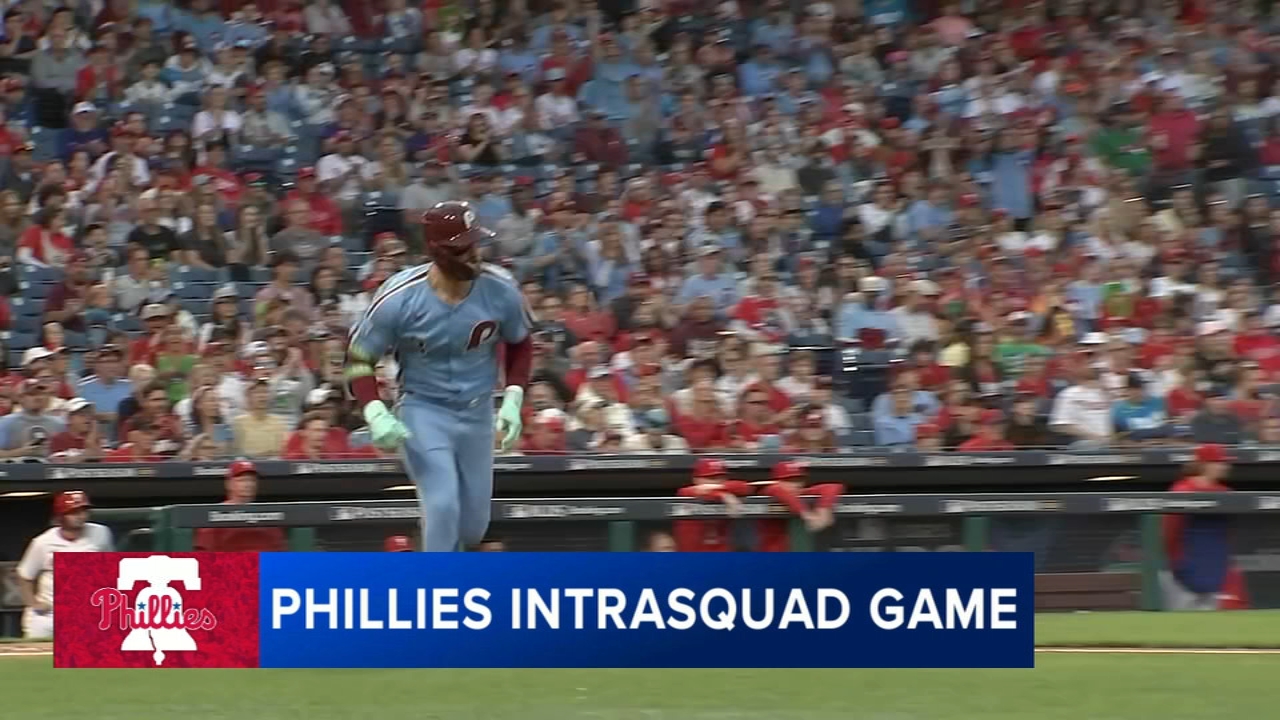 Phillies fans pack Citizens Bank Park for sold out intrasquad game
