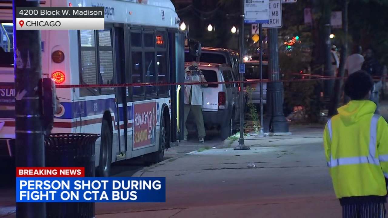 Person shot during altercation on CTA bus on West Side: CPD