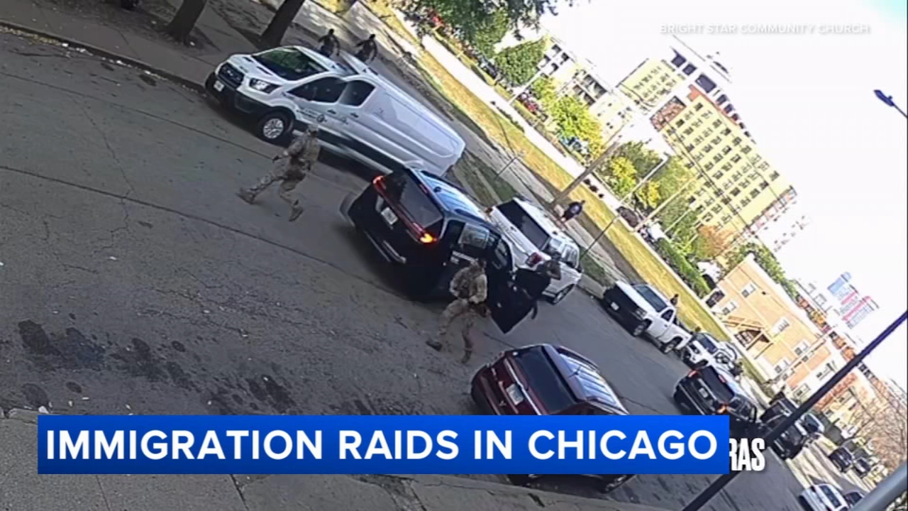 Immigration agents take multiple people into custody in Chicago raids