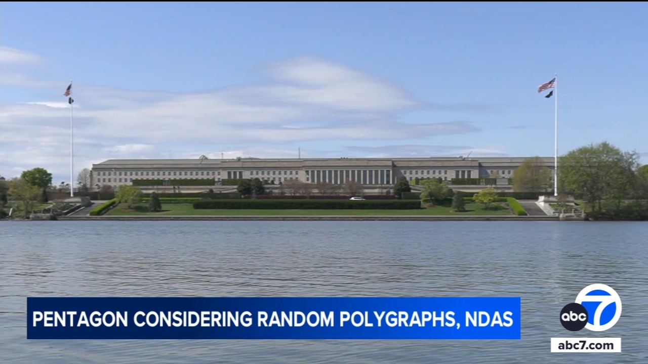 Pentagon set to conduct random polygraph tests, report says
