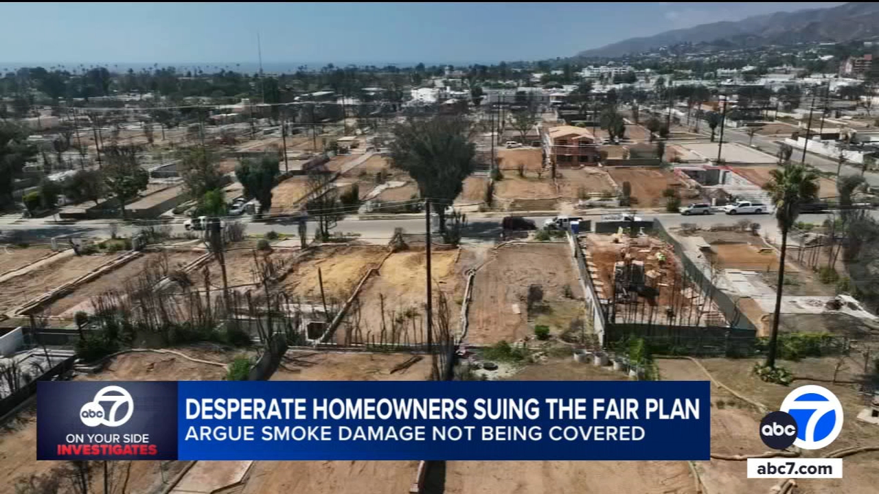 Fire victims suing California FAIR plan