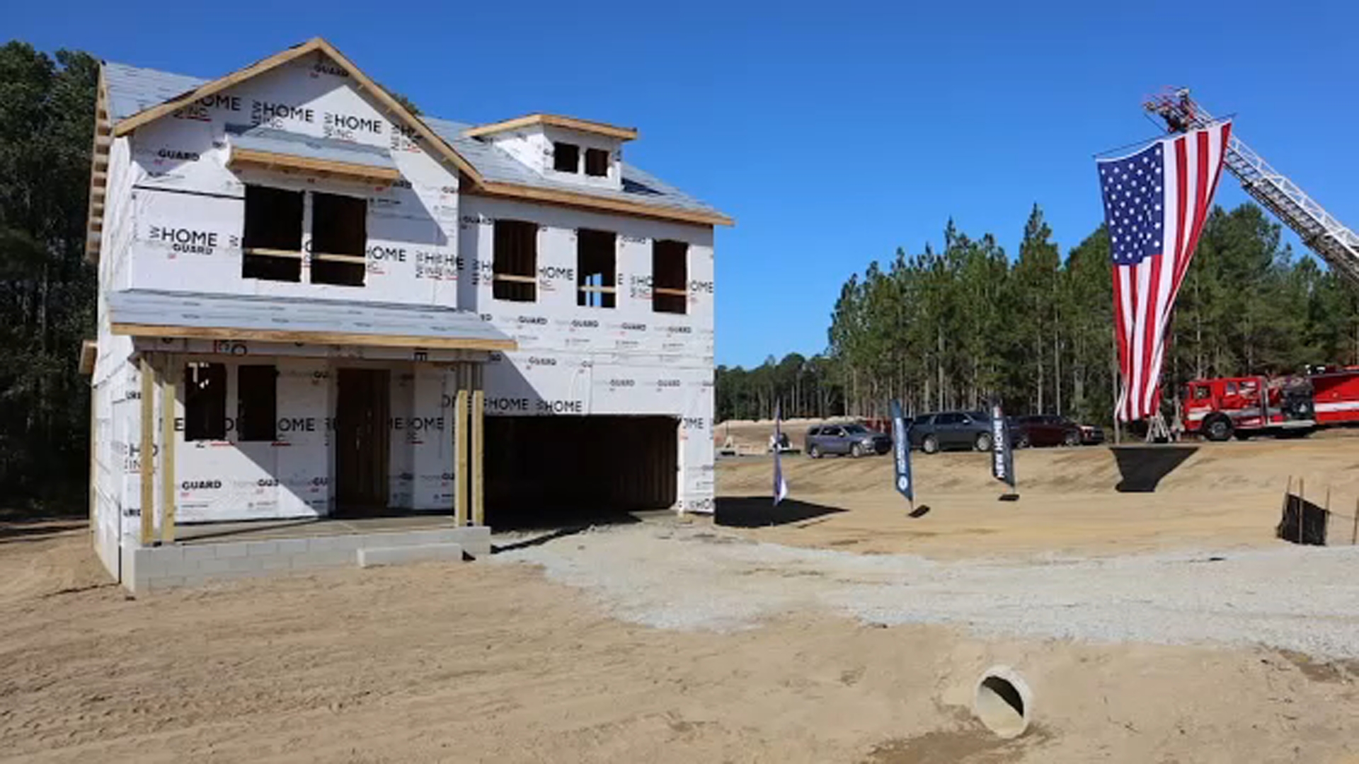 Funds from sale of new Lillington home to help fallen deputy's family