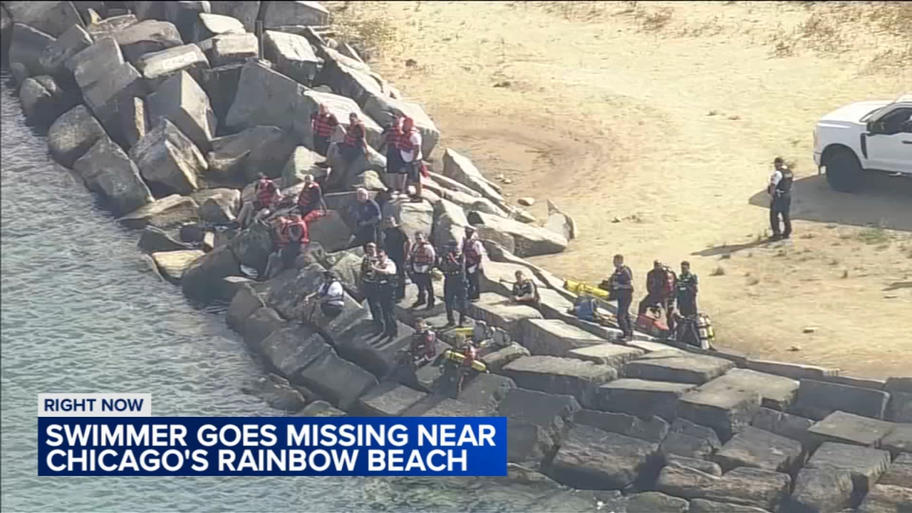 Swimmer remains missing in Lake Michigan on South Side