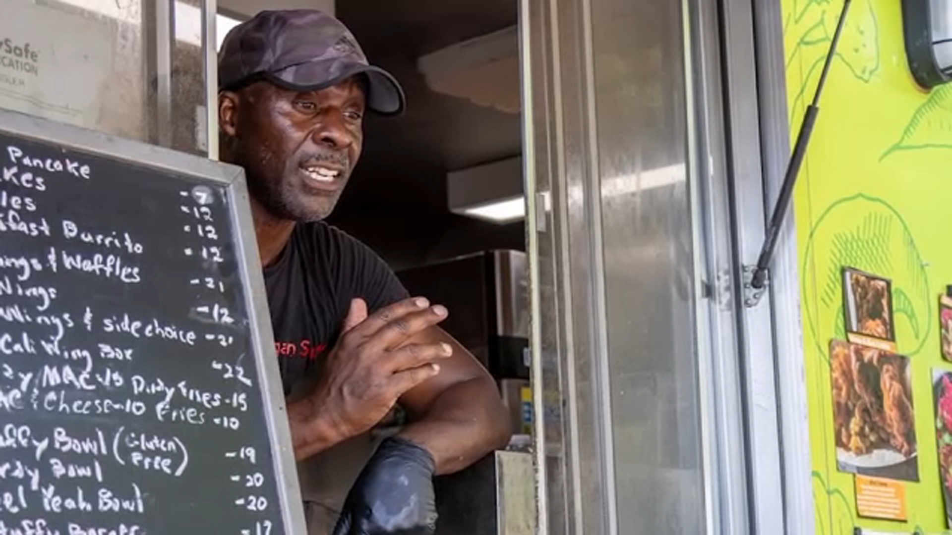 Eric Zeigler, the owner of the food truck, was seriously burned in the accident.