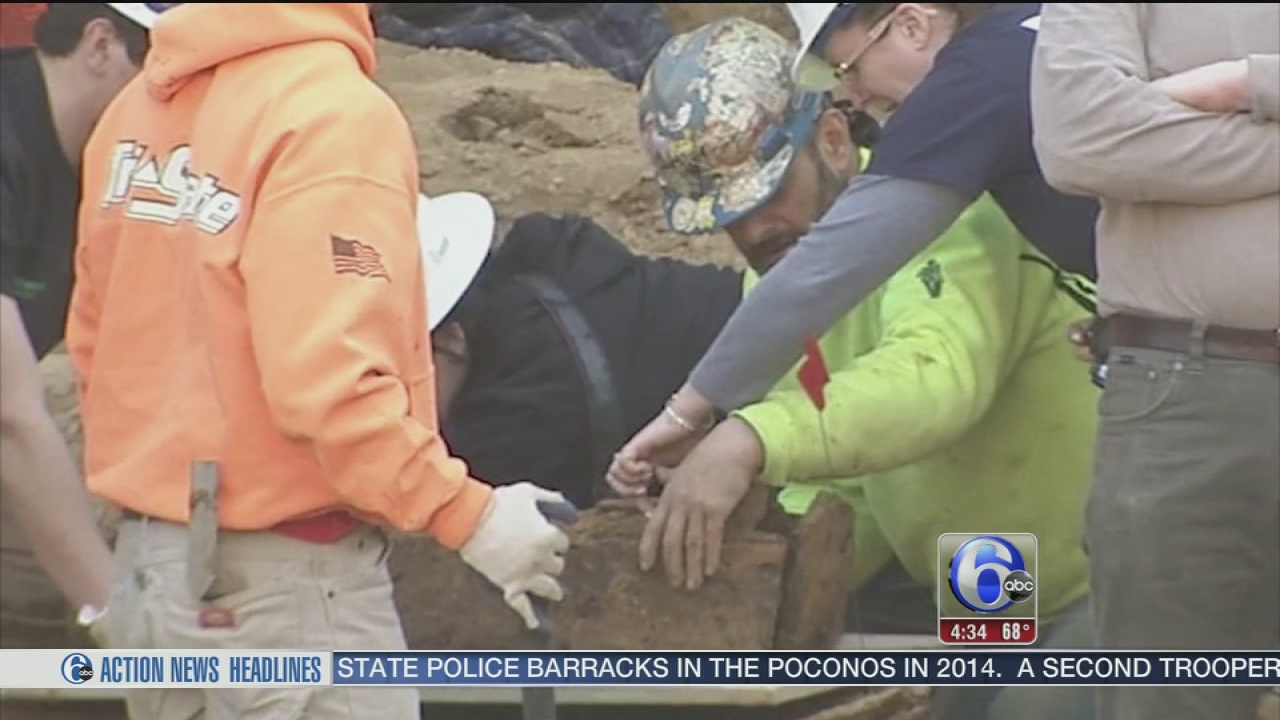 VIDEO: Hisotirc human remains uncovered in Old City