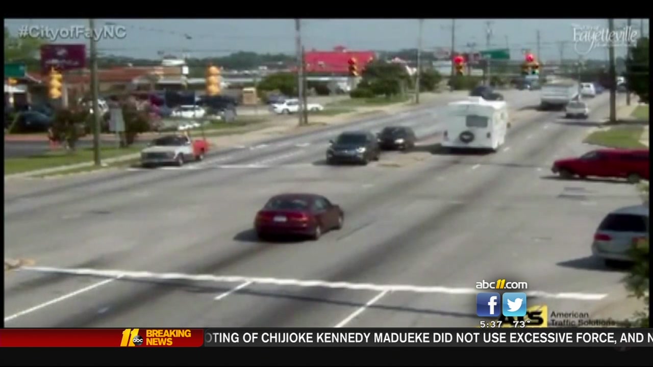 Red-light cameras proposed in Hope Mills