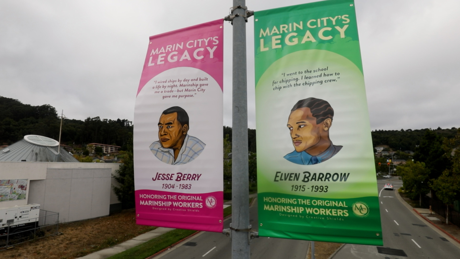 Marin City's Legacy Banners: A testament of resilience and determination during WWII