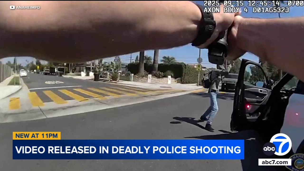 Bodycam video shows fatal police shooting of suspect near OC school