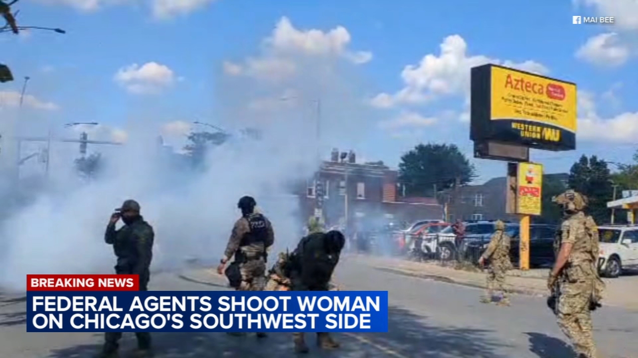 Feds shoot armed woman on SW Side during alleged vehicle ramming: DHS