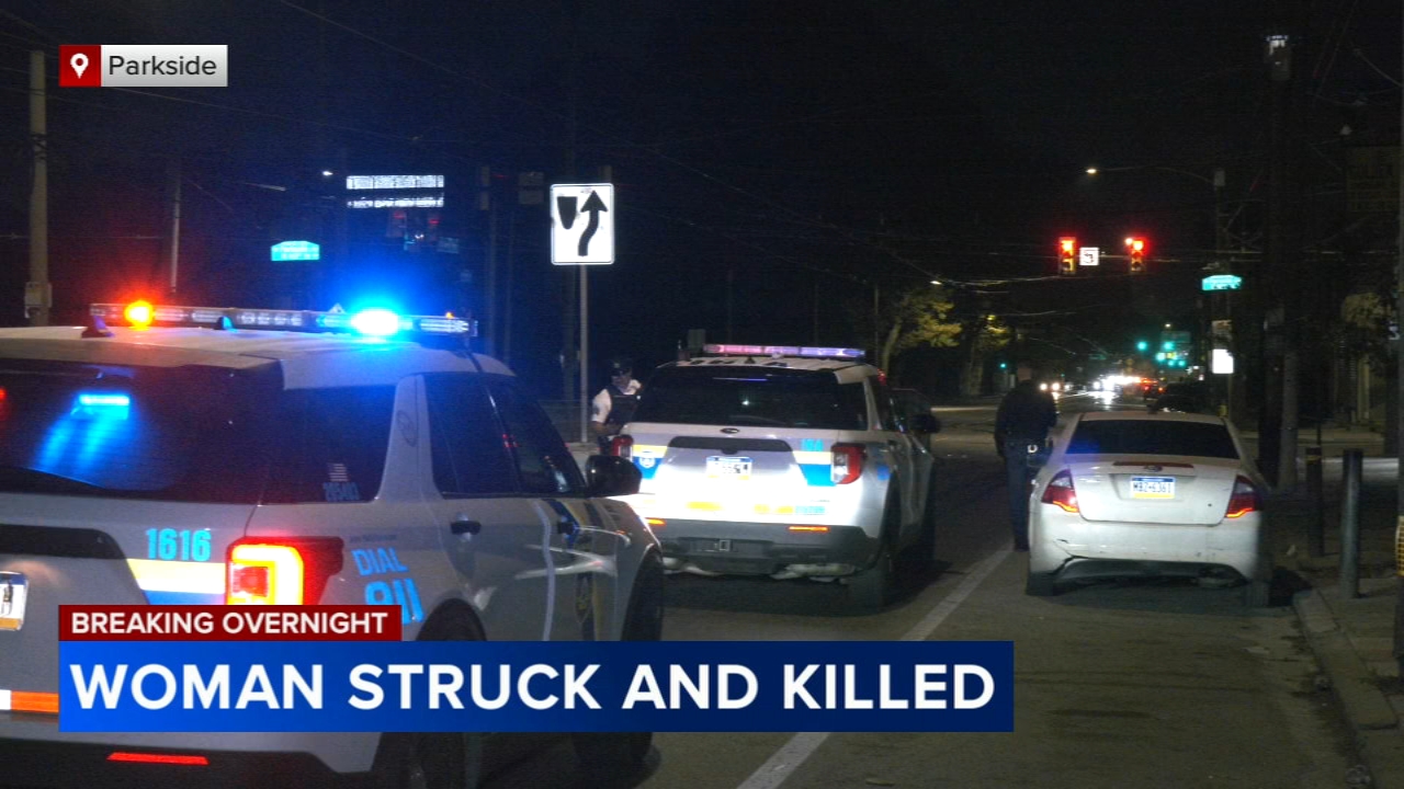Woman fatally struck by vehicle in city's Parkside section