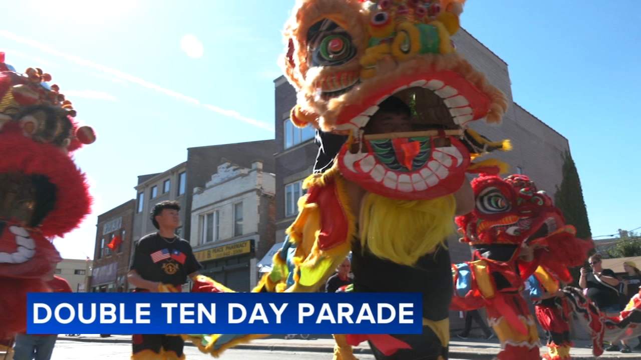 Chicago's annual Double Ten Parade held in Chinatown