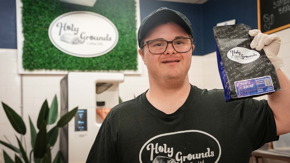 'Holy Grounds Coffee' employs adults with special needs