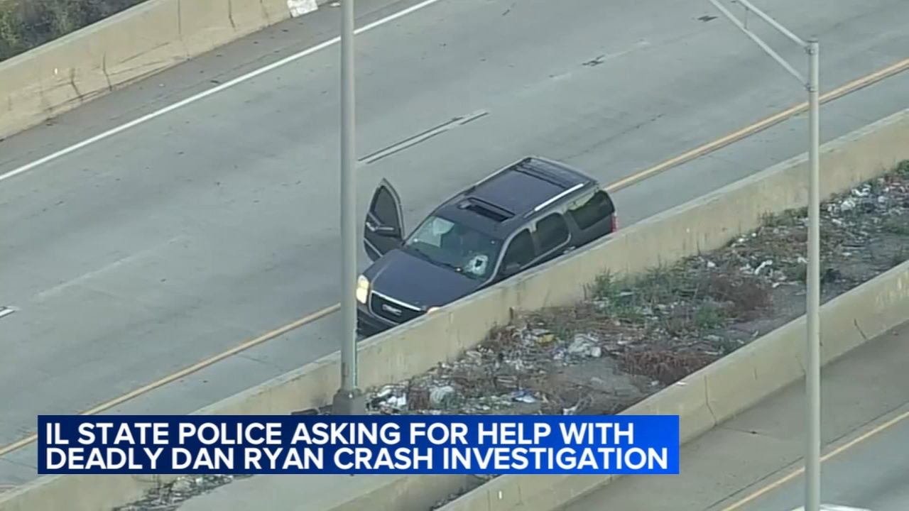 Illinois State Police ask for public's help after driver killed on Dan Ryan