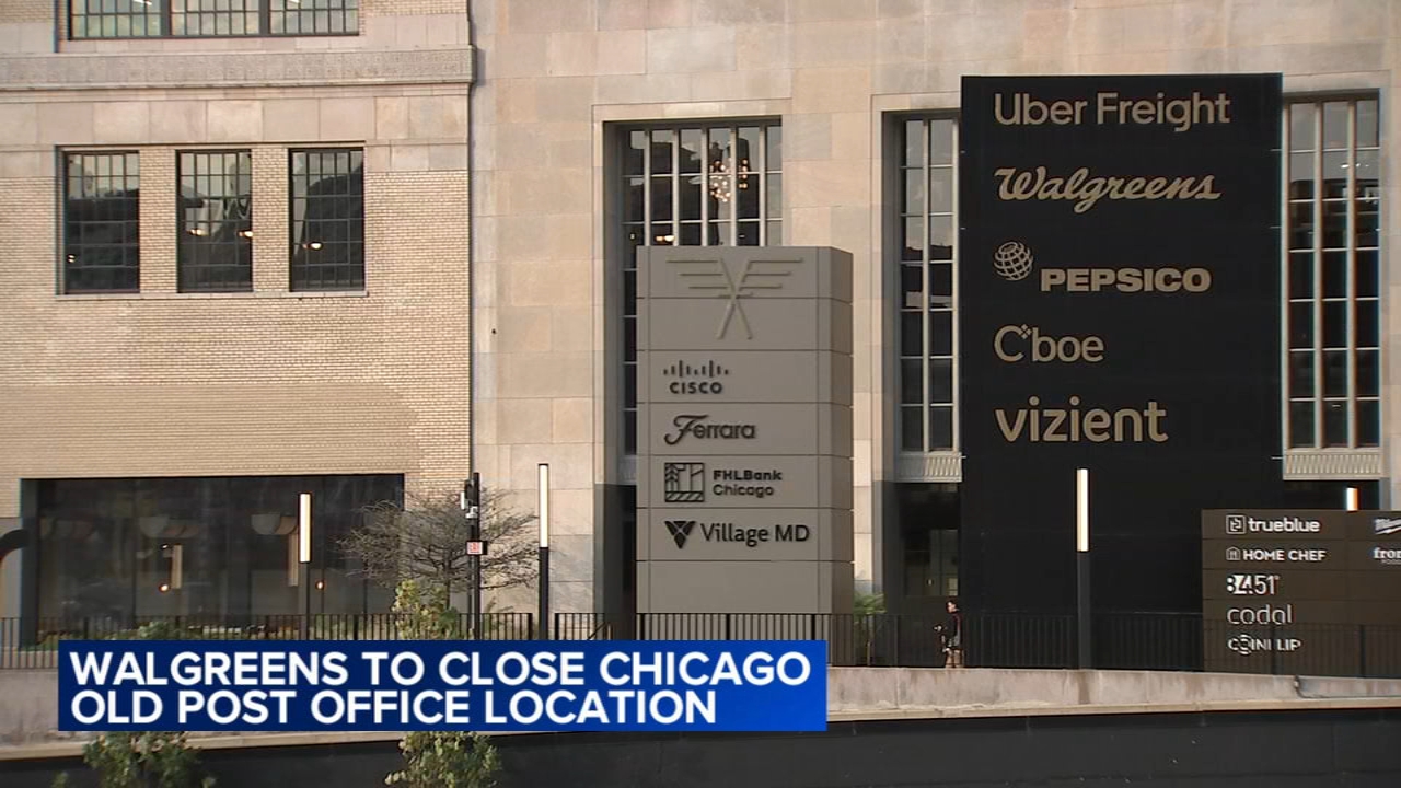 Walgreens to close Chicago Old Post Office location