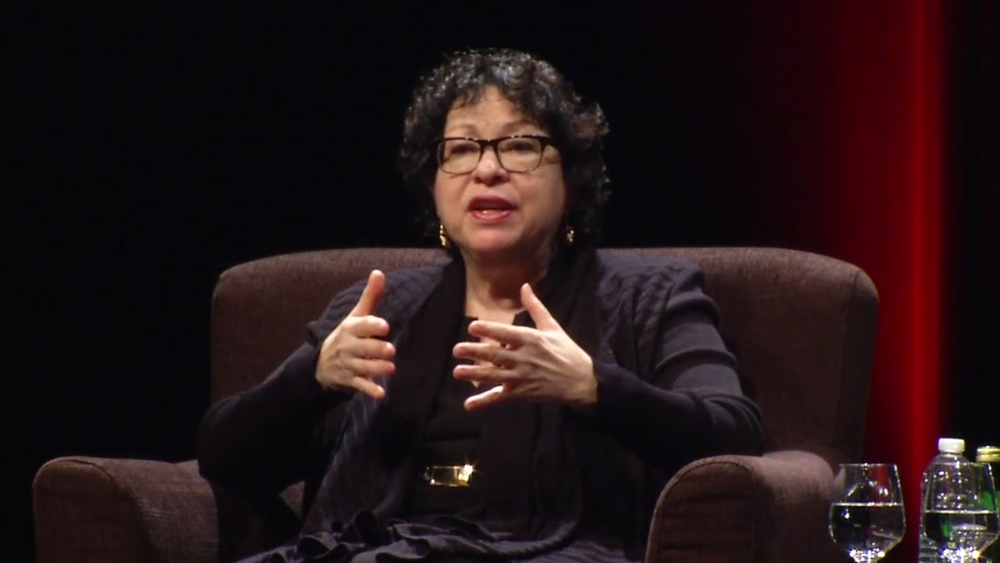 Supreme Court Justice Sonia Sotomayor speaks at Stanford