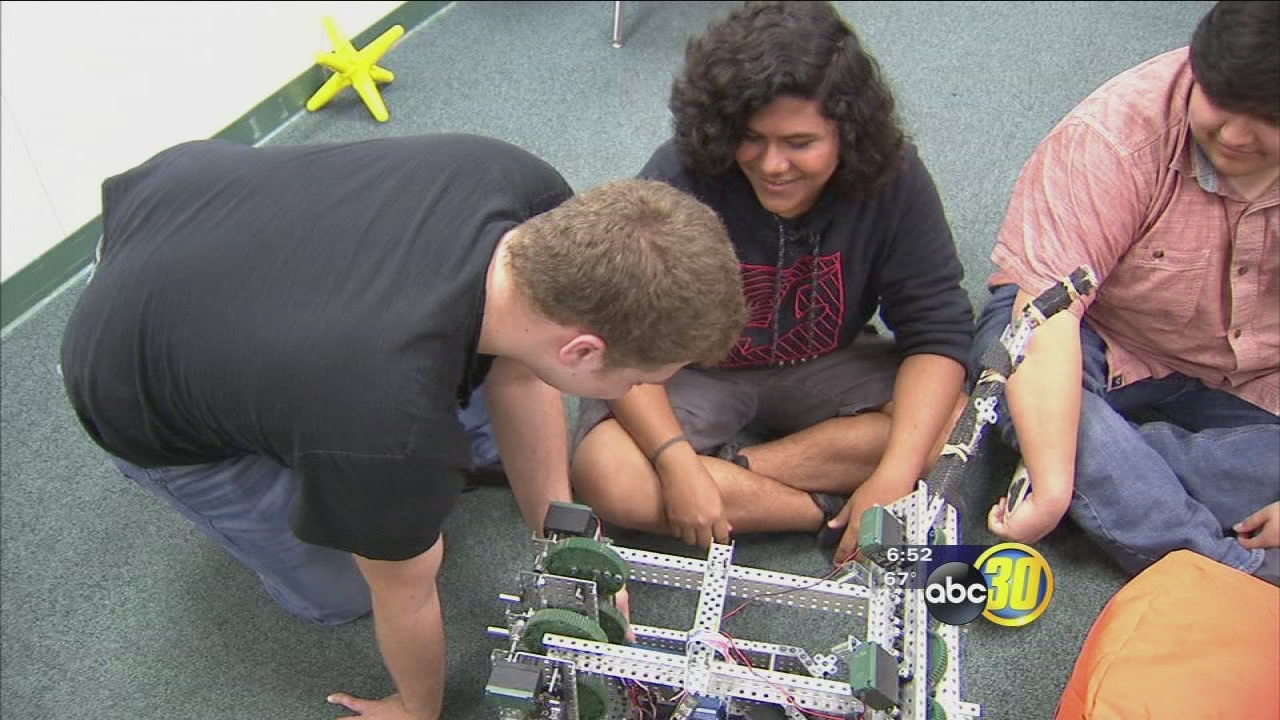 First Central Valley student robotics team heads to world competition