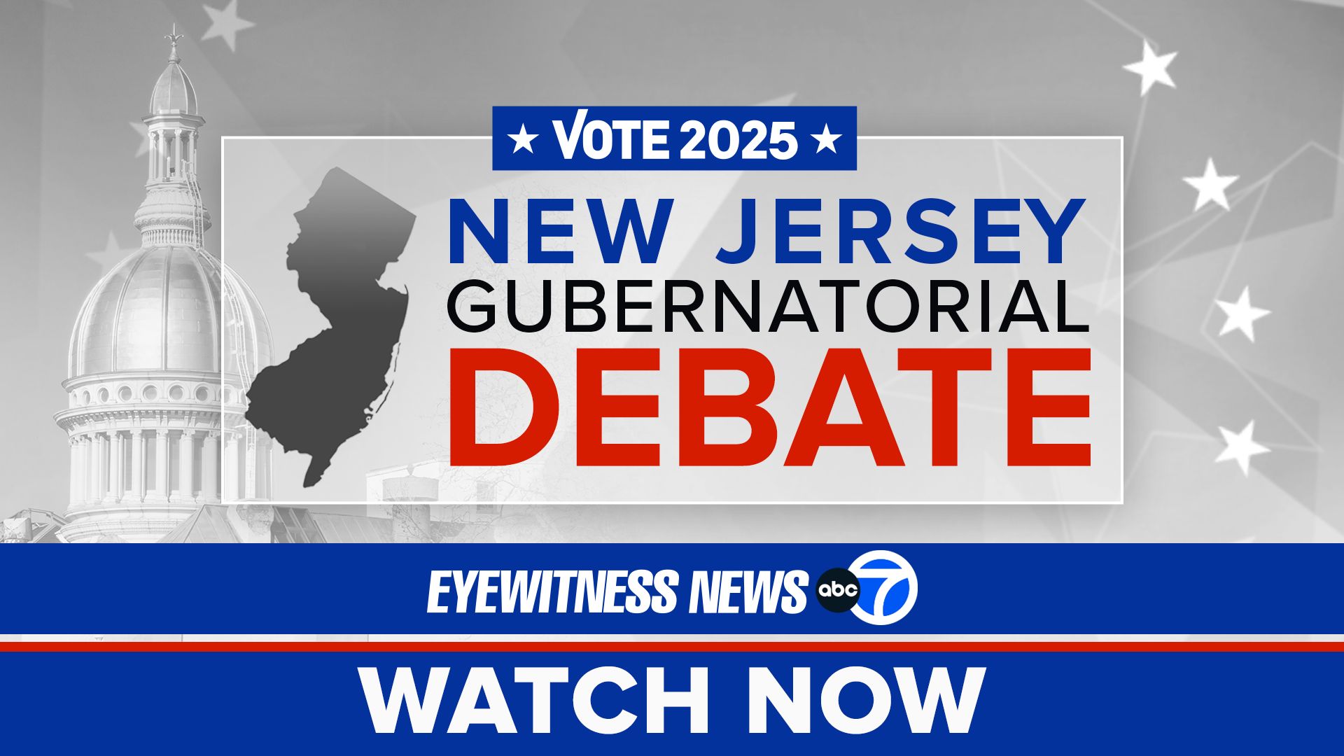 New Jersey gubernatorial debate - Full Video