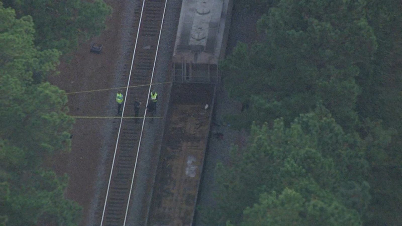 CSX train hits, kills person on tracks near Shelter Way in Johnston ...