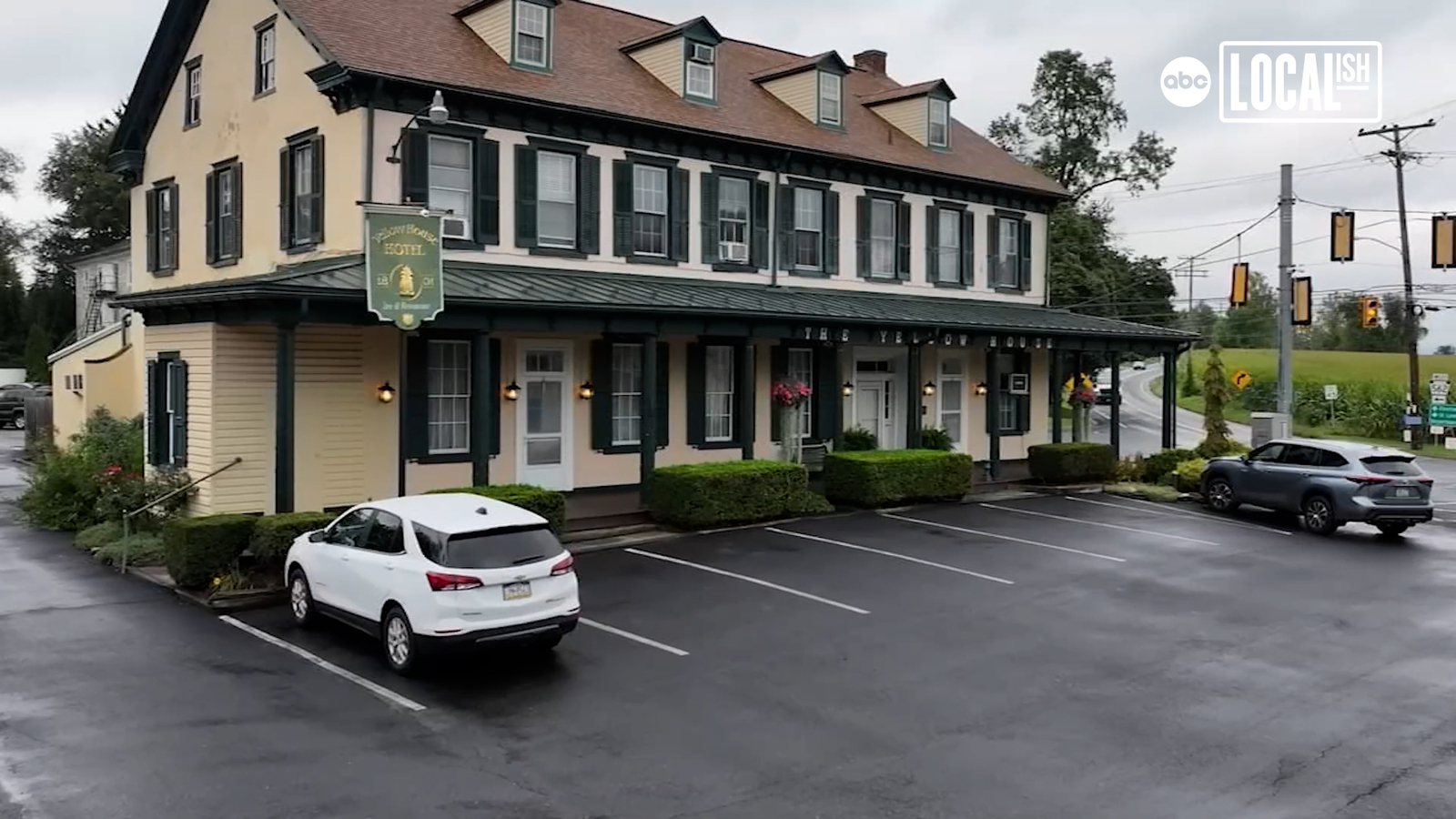 Inside the historic Yellow House Hotel