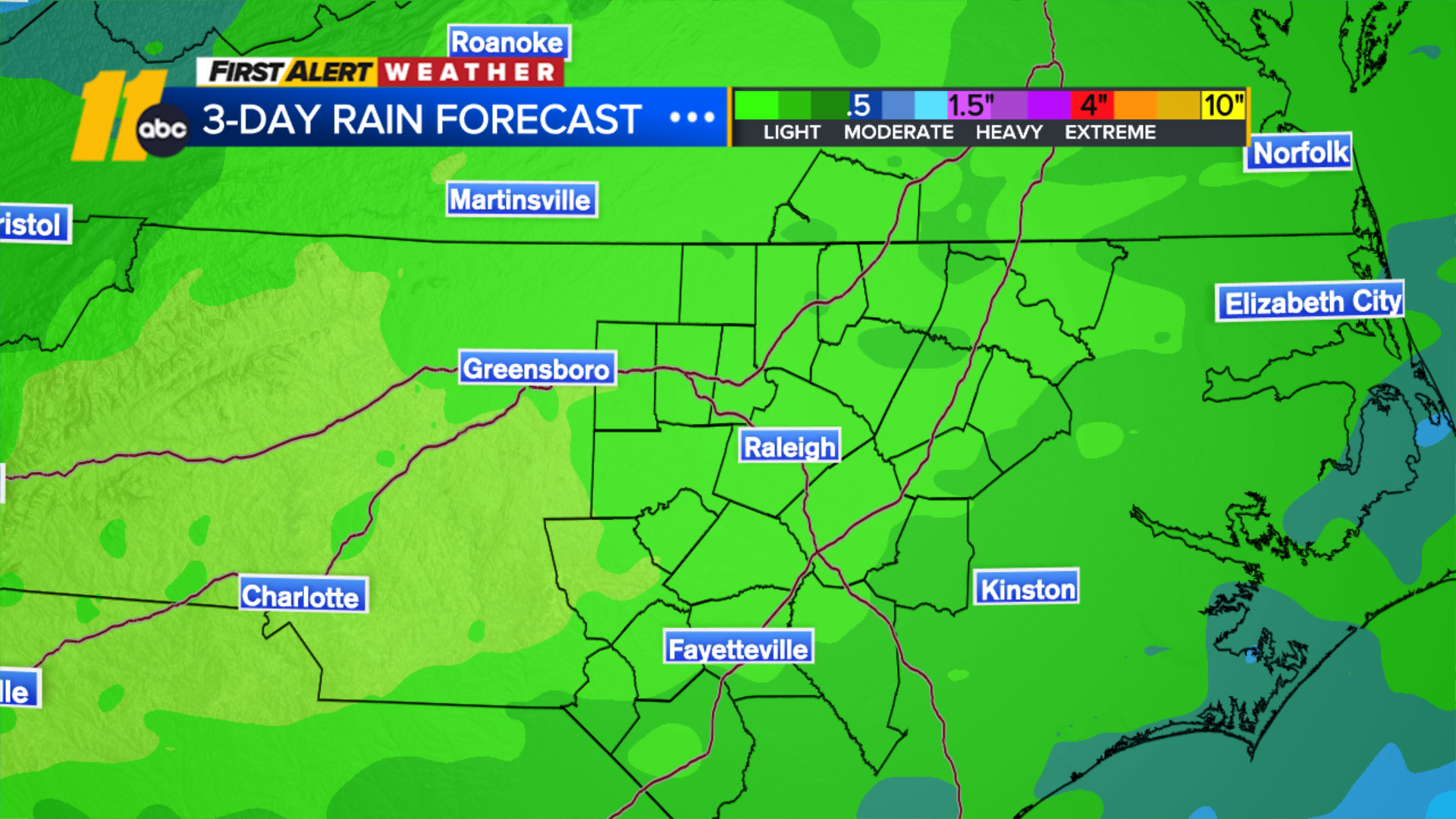 First Alert 4 p.m. Forecast: October 7