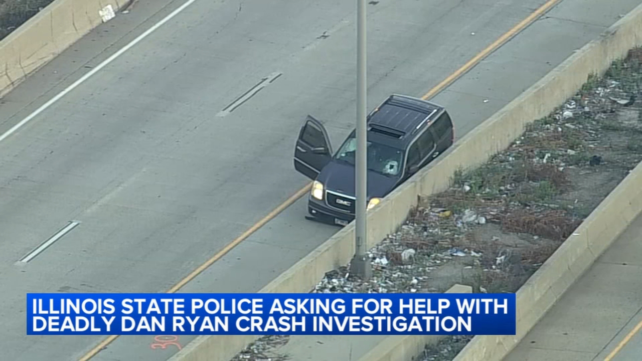 Driver killed after item crashes through windshield on Dan Ryan ID'd