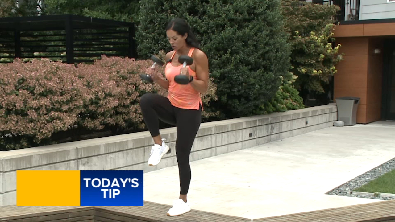 Fitness tip: Step ups